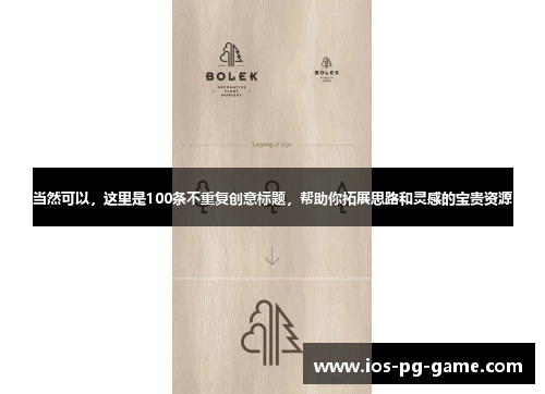 当然可以，这里是100条不重复创意标题，帮助你拓展思路和灵感的宝贵资源